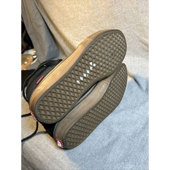 VANS Black And Gum Rubber PRO CLASSICS UltraCush Shoes OFF THE WALL M 10.5 - Picture 6 of 7